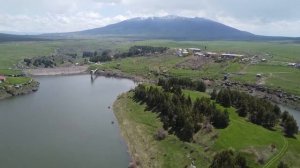 Армения. Апаранское водохранилище.