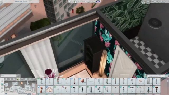 Квартира в стиле арт-деко | The Sims 4 | Симс 4 Строительство | NoCC смотреть онлайн
