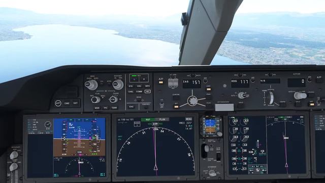 msfs xbox, 787 Dreamliner, LSGG (Geneva), RW23 approach смотреть онлайн