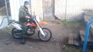 Переезжаем лестницу на Racer - ах 150 турист, 200 Enduro, 250 RC250GY-C2,  КТО ЛУЧШЕ?