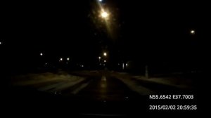 Текстильщики - Печатники - Кузьминки - Текстильщики 02/02/2015 (timelapse 4x)