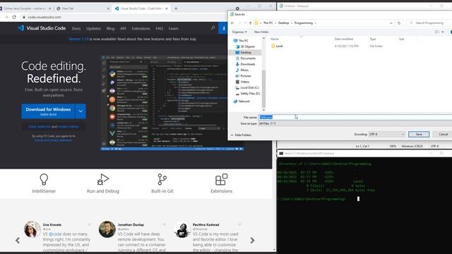 Java Tutorial For Beginners - Creating Your First Java Program