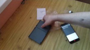 Обзор складной Bluetooth клавиатуры с тачпадом и аккумулятором из Алиэкспресс