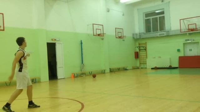 Типичная тренировка по баскетболу