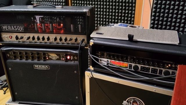 Yerasov detonator vs mesa boogie express 5:50 прямое сравнение гитарных усилителей