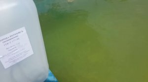 Чистим воду в бассейне перекисью водорода 37% Тольятти 2017