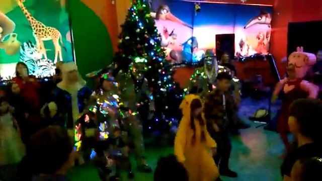 Детский утренник в Оранж парке. Шоу Зеркальных людей. Усть-Каменогорск. Скуби-ду.