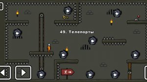 Как пройти уровень 49 One level 3. Stickman 3. #stickman #gameplay #onelevel3
