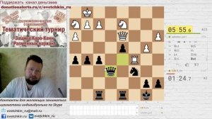 Тематический турнир. Защита Каро-Канн. Разменный вариант. Играем на lichess.org