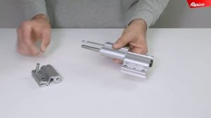 Fapim Venice трехсекционная дверная петля в паз