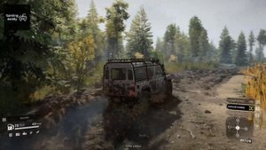 Мод Land Rover Defender 110 в Snowrunner