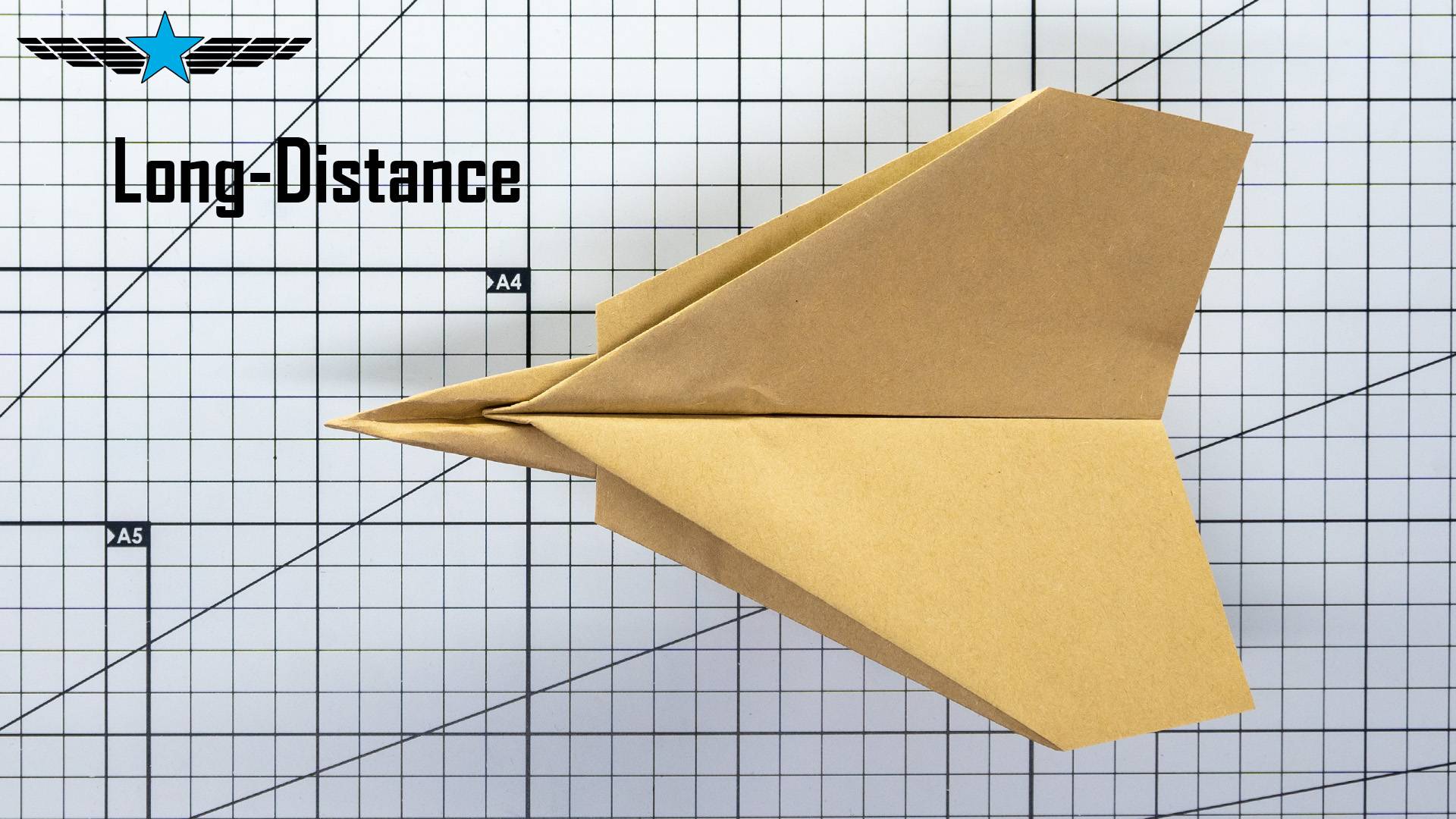 Сложите потрясающий бумажный самолетик, который летает на дальние расстояния смотреть онлайн