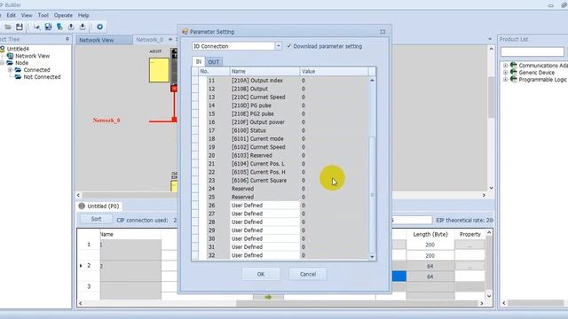 Delta EtherNet/IP communication demo between AS PLC and MS300 смотреть онлайн