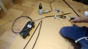 Ремонт троса электро ручника RENAULT  Трос ручника