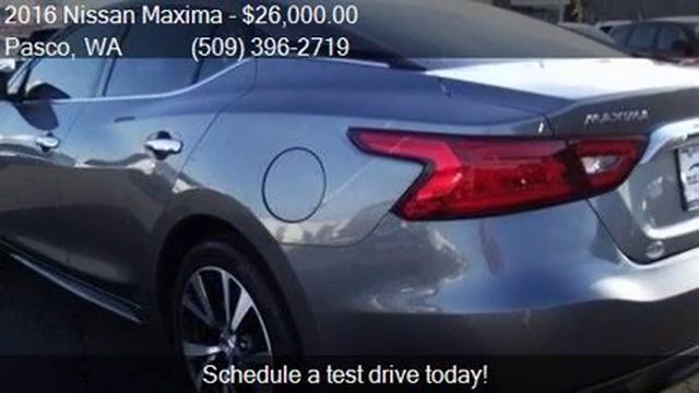2016 Nissan Maxima 3.5 S 4dr Sedan for sale in Pasco, WA 993 смотреть онлайн