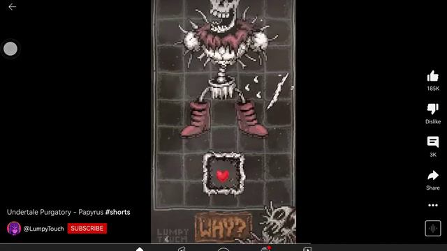 Undertale - purgatory: papyrus смотреть онлайн