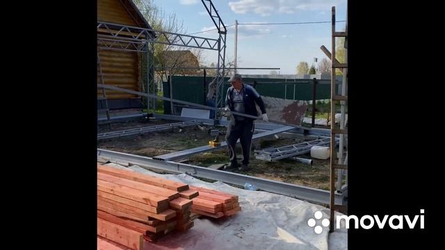 Как построить Дом- на металлокаркасе.