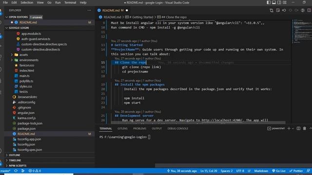 How to create README.md file for Angular Project #angular #readme #technology #trending смотреть онлайн