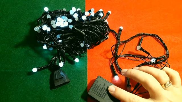 Новогодняя гирлянда белая 7 м смотреть онлайн