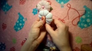 Цветы из капроновых колготок