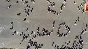 День России в Тайшете с высоты птичьего полёта