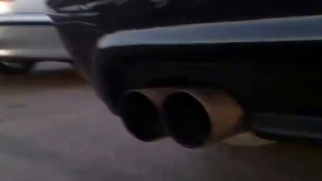 BMW E39 530I Hamann exhaust (бмв е39 выхлоп хаманн) смотреть онлайн