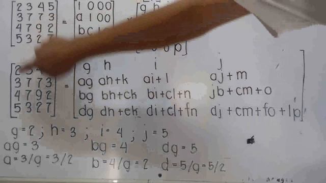 LU Doolittle's Method