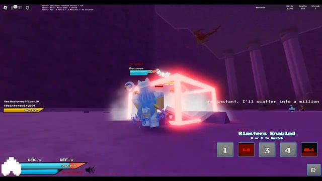 Roblox - Undertale Test Place Reborn - Sans vs Asgore (10) смотреть онлайн