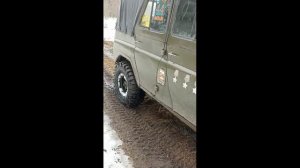 Nortec MT 540 на УАЗ Дизель 1.9  весна 2023 снег