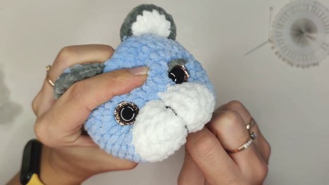 Тигренок крючком. Подробный мастер класс по вязанию тигра из плюшевой пряжи. Амигуруми. ЧАСТЬ 4
