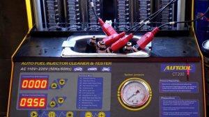 Причины неровной работы мотора,найдена.Проверка форсунок на стенде, и не зря