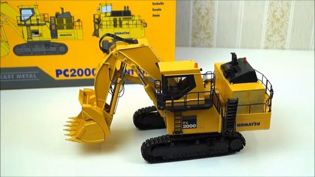 Экскаватор Komatsu PC2000-8 прямая лопата смотреть онлайн