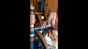 Губанова Светлана Николаевна русская, Россошанский район   мастер класс Прядение на прялке