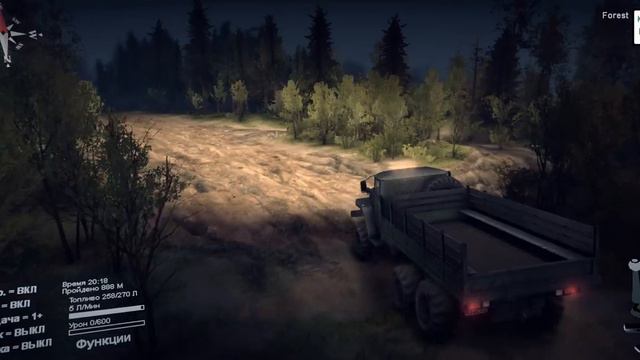 Spintires | 1-ая серия | Любимая гора смотреть онлайн