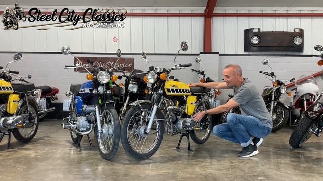 Yamaha FS1-E 'Fizzy' 50cc moped review at Steel City Classics смотреть онлайн