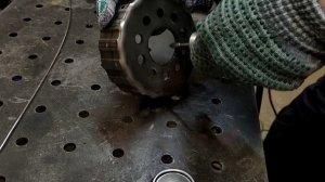 Tig сварка муфты полного привода kia Hyundai