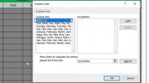 Cara Membuat Dan Menghapus Custom List Excel