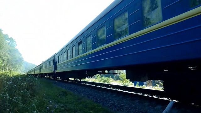 🌤️Сонячний день 🌄!2М62-0999 із потягом 243,244 Київ-Рахів . смотреть онлайн