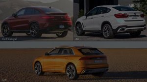 2019 Audi Q8 Vs Mercedes GLE Coupe Vs BMW X6