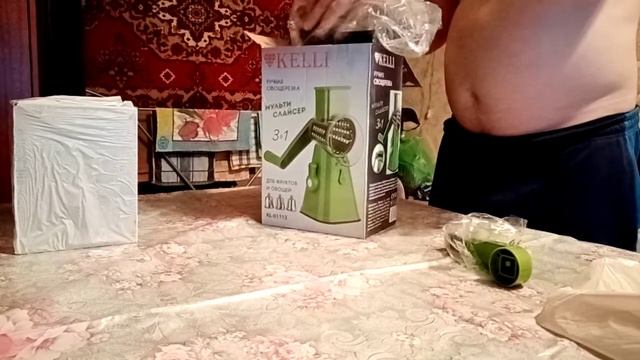 Ручная овощерезка Мульти слайсер 3 в 1. [распаковка] смотреть онлайн