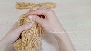 ❤️ Симпатичная СОБАЧКА из Втулки и Ниток ??? The Best Yarn Dog - How to Make ? Ola ameS DIY