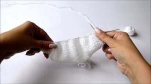 Мышка спицами