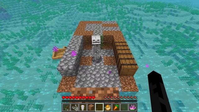 Minecraft But We're MOBS on ONE RAFT! смотреть онлайн