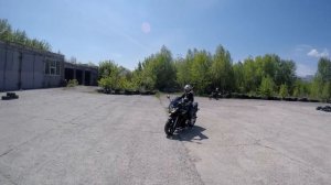 Девушка на Suzuki Bandit 1200S