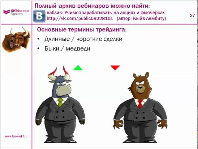 Первые шаги в трейдинге. Теория