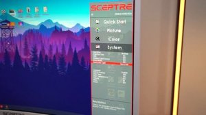 Sceptre 27" Curved Nebula Gaming Monitor Unboxing (C275B-QWN168W)