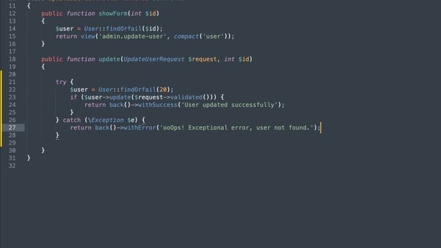 Master Laravel Exception Handling with Try and Catch: Never Let Your Code Crash Again!