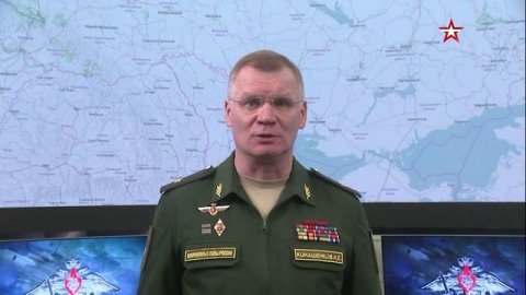 Брифинг Минобороны РФ по отражению ракетной атаки на Мелитополь 18.03.