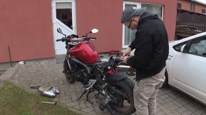 Yamaha Fazer FZ6 S2 - Dominator Exhaust Install