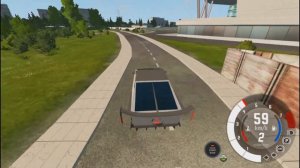 BeamNG drive - обзор мода на Cyber truck! Разбил дорогущую теслу кибер трак!